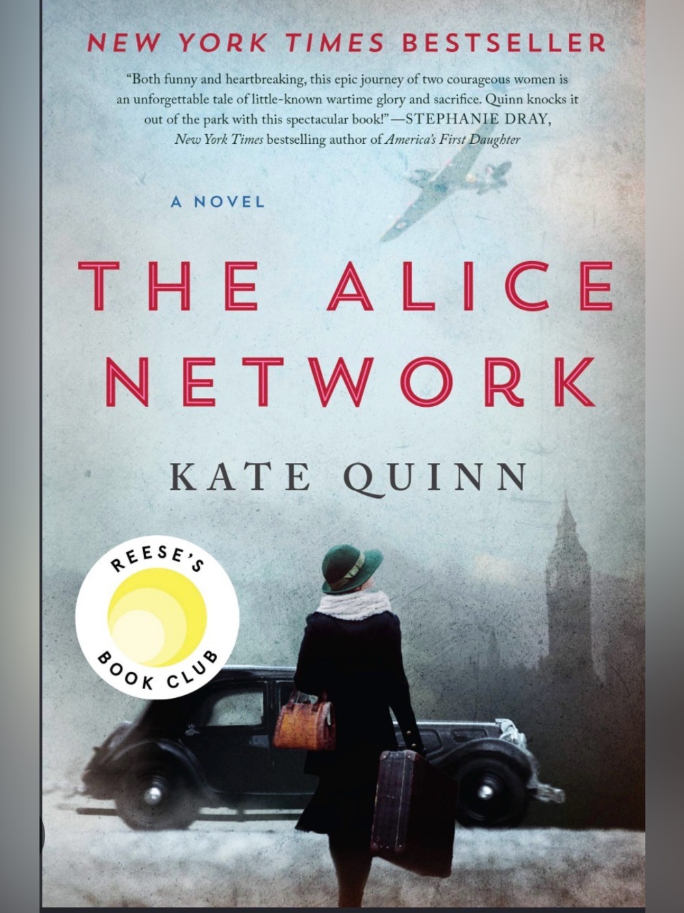 THE ALICE NETWORK - BESTSELLING NOVEL BY KATE QUINN